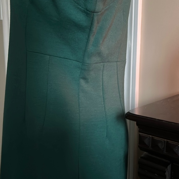 ✨🎄✨ ALFRED SUNG GREEN DRESS Size 10 NWOT - Picture 3 of 8